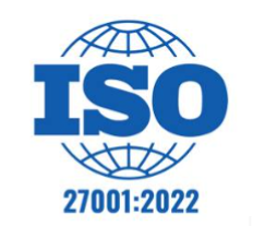 ISO IEC 27001 2022 certified organization